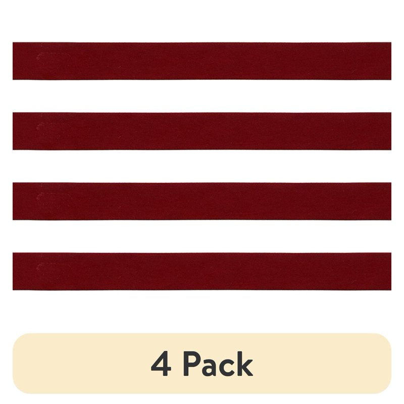 Sherry Red Satin Ribbon 5/8 Inch Wide 18 Feet Pack - Craft & Gift Wrap