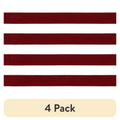 Sherry Red Satin Ribbon 5/8 Inch Wide 18 Feet Pack - Craft & Gift Wrap