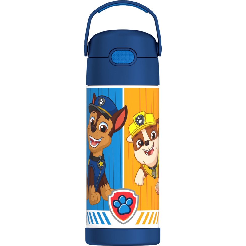 Kids Stainless Steel Insulated Water Bottle with Straw - Paw Patrol, 4 Pack