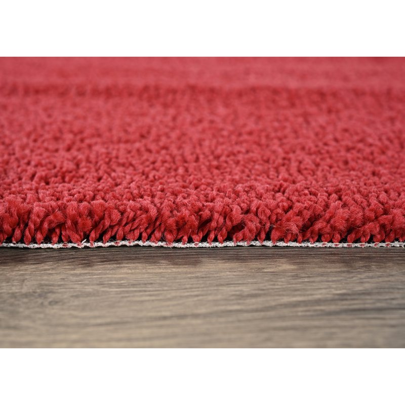 Garland Gramercy Washable Bathroom Rug - Classic Red 5' x 6'