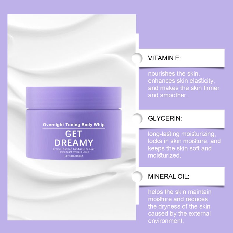 Belly Firming Cream - Moisturizing Tightening Gel for Stomach, 3.53oz