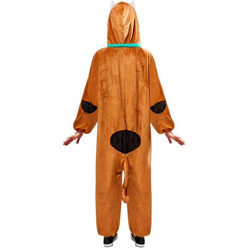 Scooby-Doo Halloween Costume for Adults Men's M 32/34 - Cozy Jumpsuit