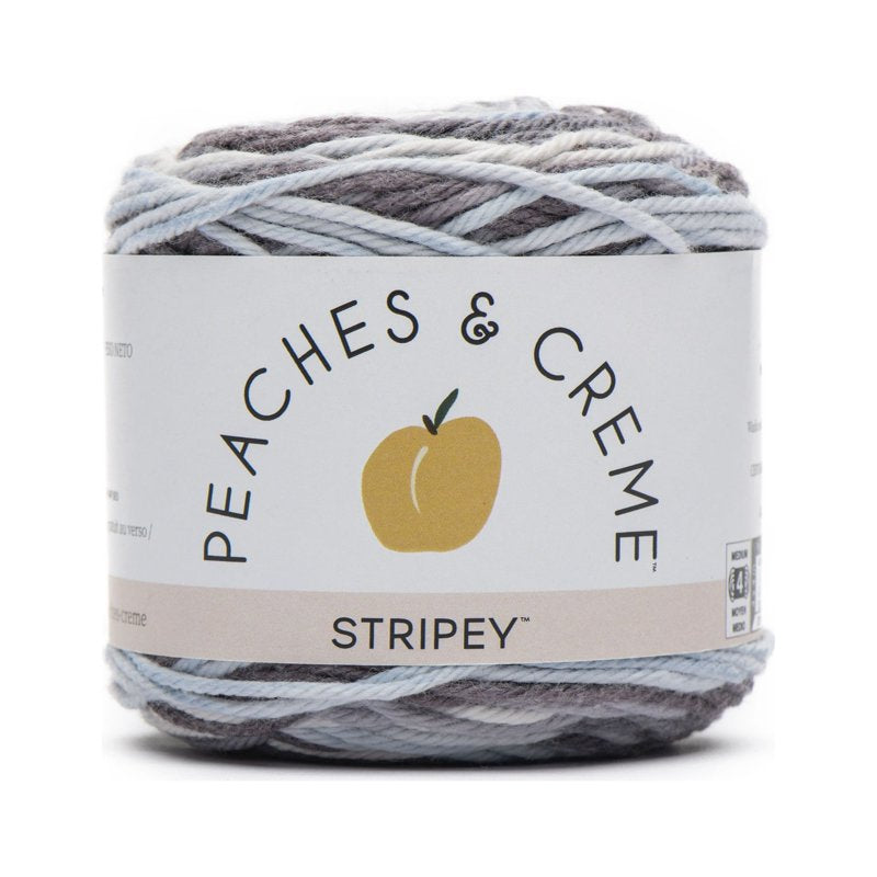 2 Pack Flannel Cotton Yarn for Crafts & Home Decor - Peaches & Crème, 102 yd