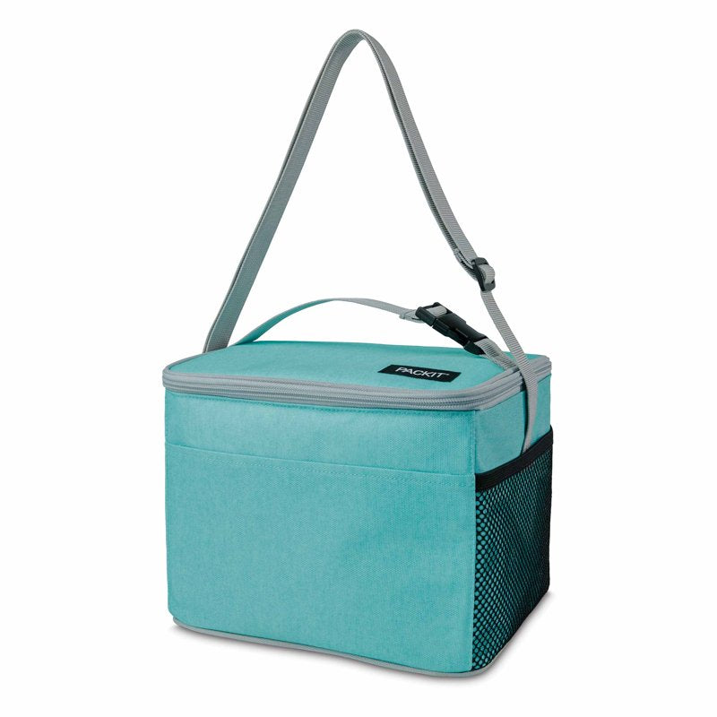 Freezable Lunch Cooler Bag - 9 Can Capacity, Soft Mint, 2 Pack