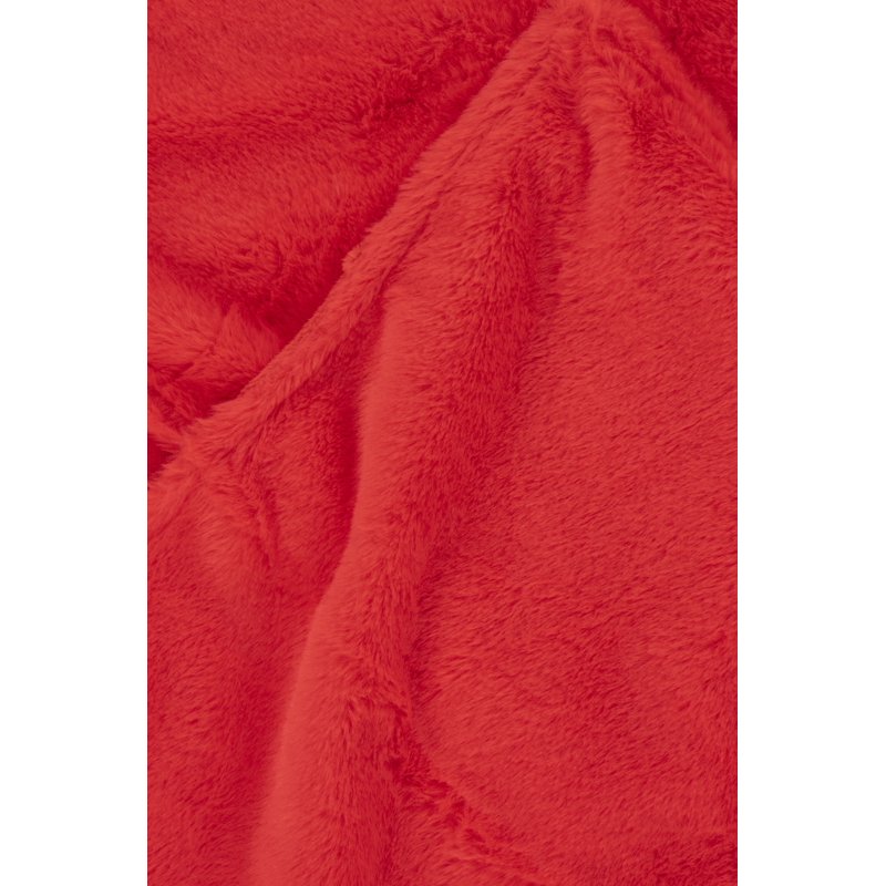 Kids Spider-Man Hooded Throw Blanket - Soft Faux Fur, Red, 54x40 inches
