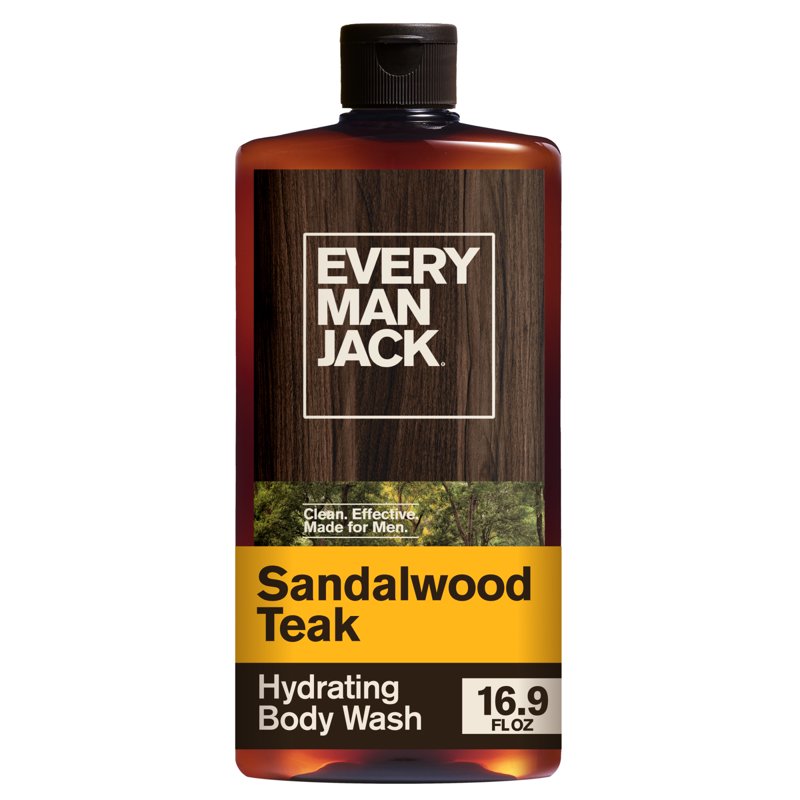 Sandalwood Body Wash and 2-in-1 Shampoo Conditioner Set for Men