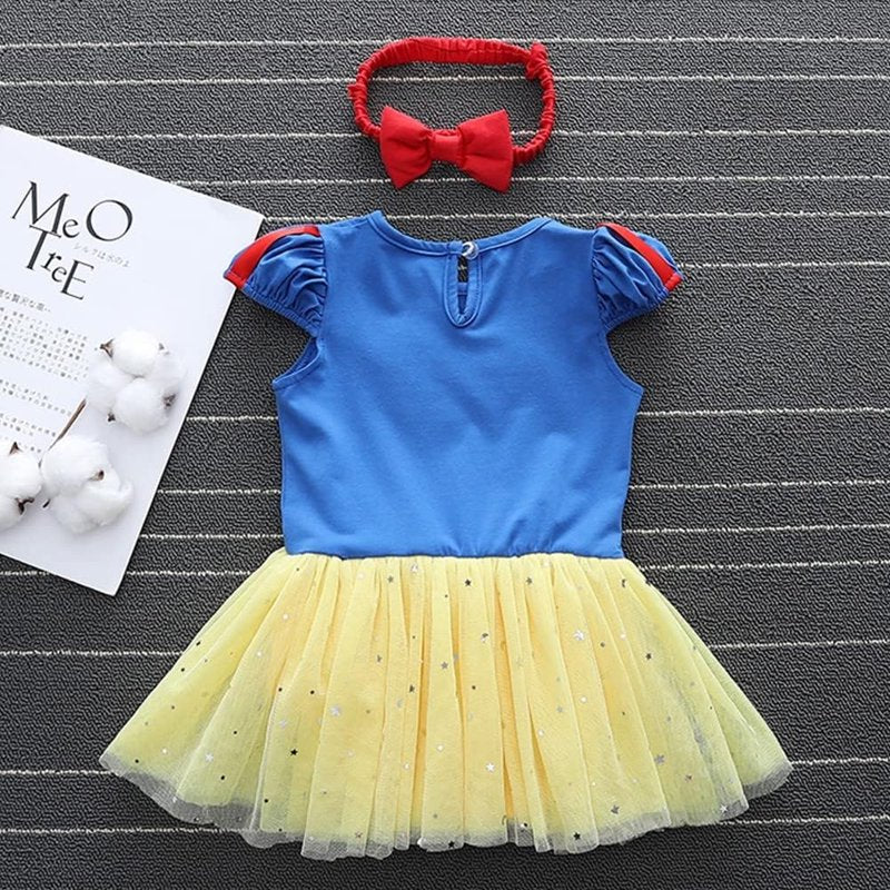 Love Heart Princess Dress Up Romper & Tutu Dress for 12-18 Months Baby Girl - Pink