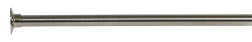 Design House 60 in. Shower Rod in Satin Nickel