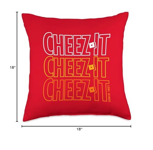 Cheez-It Since 1921 Throw Pillow