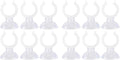 Uonlytech Candle Holders - 12 Pcs Suction Cup Tapered Candle Holders for Christmas Decor | Cone Stand