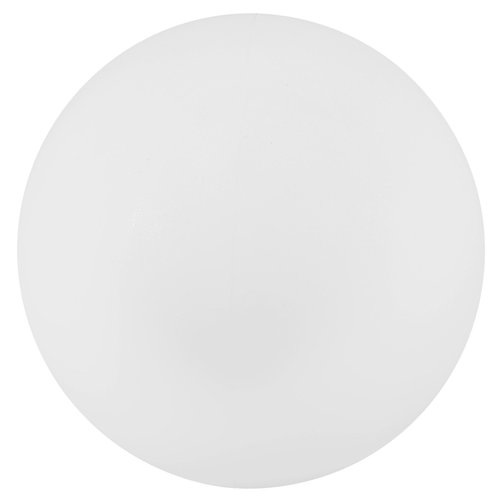 Baluue Acrylic Globe Lampshade Replacement for Wall Post Lights Porch Light Cover Frosted Round Sphere Shade 3.15 Inch Diameter Home Lighting Accessory
