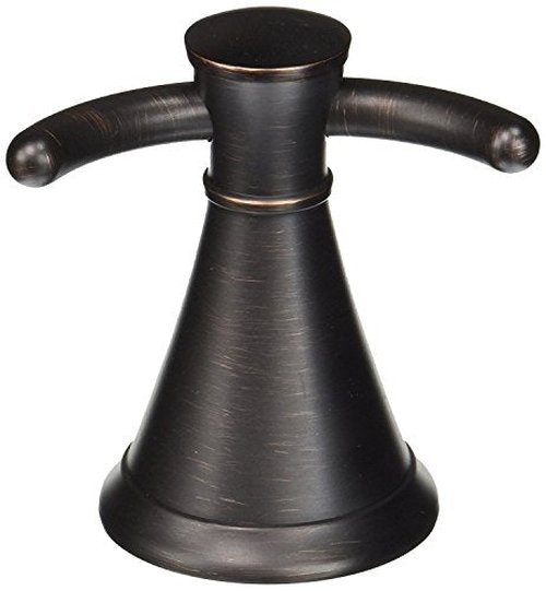 Pfister Saxton Double Hook Bathroom Towel Hook, Wall-Mounted, Screw-In, Tuscan Bronze Finish, BRHGL1Y
