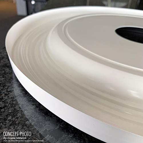 Ekena Millwork CMP16BA Baltimore Thermoformed PVC Ceiling Medallion (Fits Canopies up to 6 1/2"), 16"OD x 3 1/2"ID x 1"P