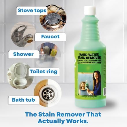 REMVR Water Stain Remover - Powerful 40oz Formula for Effortless Stain Elimination