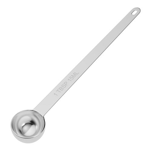 LEIFENY 1PCS 1Tbsp(3tsp, 15ml) Extra Long Handle Measuring Spoon, Single Stainless Steel Individual Measure Scoop Only