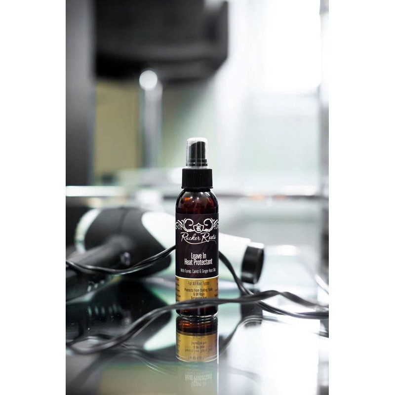 Leave-In Heat Protectant Spray with Biotin - 4oz, All Hair Types