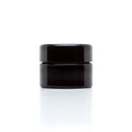 Infinity Jars Classic Black Glass Jar 15 ml (0.5 fl oz) Ultraviolet Airtight Smell Proof, Refillable Screw Top Container for Long-Term Storage of Coffee, Spices, Tea, Dried Goods, Kitchen Jar 10 Pack