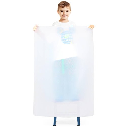 35.5" x 23.6" Extra Large Silicone Mat, Silicone Craft Mat for Placemat Baking Painting Clay Art and More (Translucent)