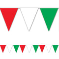Outdoor Pennant Banner, 17 by 30-Feet (Pack of 4)