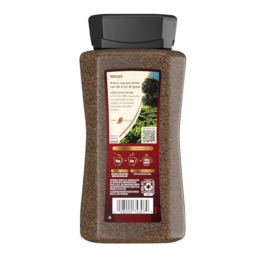 NESCAFÉ Taster's Choice Instant Coffee, Light Medium Roast Coffee, House Blend, 2 Jars (14 Oz Each)