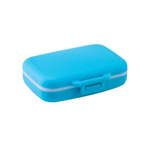 DENTIMICA Baby Keepsake Tooth Box PP Baby Milk Teeth Storage Holder Blue