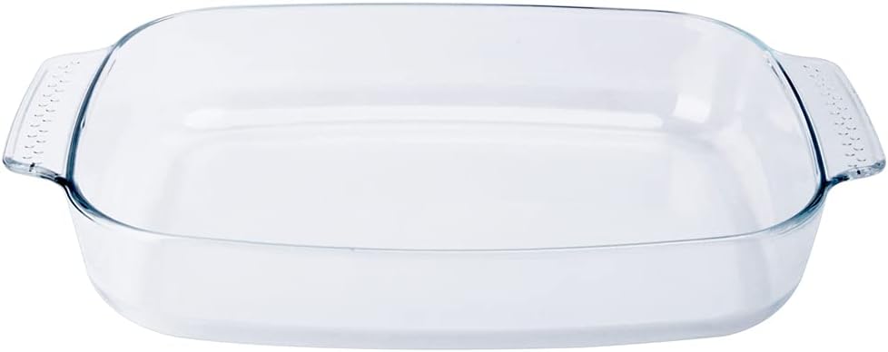 Skiennix 3-Piece Tempered Glass Bakeware Set | Oven & Dishwasher Safe Casserole Dishes - 1.8QT, 2.5QT, 3.1QT