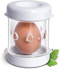 Negg Boiled Egg Peeler - Effortless Shell Removal | White Design for Easy Use
