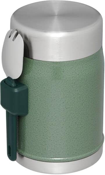 STANLEY Classic Food Jar - Vacuum Insulated Container with Wide Mouth Screw-On Lid | BPA-Free Stainless Steel