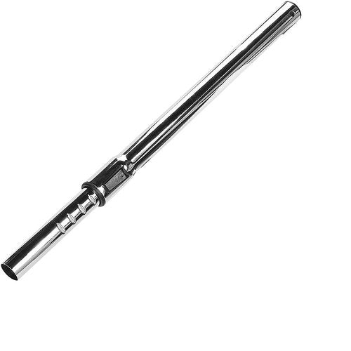 Huiaway 1 1/4 inch 32mm Chrome Telescopic Hose Metal Vacuum Wand Hose Vacuum 1.25inch Extension Wand Extends to 31.9 Inch Long for Most Brand Vacuum