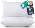 Utopia Bedding 16x24 Pillow Inserts - Set of 2 White Decorative Throw Pillows for Sofa & Couch - Soft & Fluffy Cushions