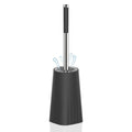 SetSail Toilet Brush, Compact Size Toilet Bowl Brush and Holder Toilet Brushes for Bathroom with Stainless Steel Handle Toilet Cleaner Brush with Durable Scrubbing Bristles, Splash-Proof