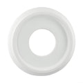 Ceiling Medallion 10cm Inner Hole 3cm Thickness, Waterproof Decorative Plate for Ceiling Fan Light Fixtures and Chandeliers, for Home Decor Light Trim 25cm Outer Diameter