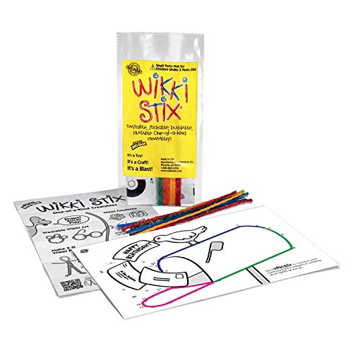 Wikki Stix Birthday Fun Favors – Made in USA | Creative Arts & Crafts for Kids | Party Favors, Goodie Bag Stuffers, Pinata Fillers, Birthday Games | Mess-Free, Non-Candy Alternative