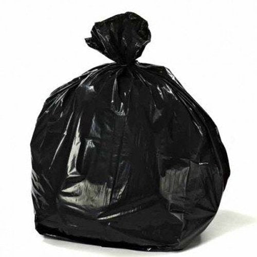 Plasticplace 40-45 Gallon Trash Bags │1.5 Mil │ Black Heavy Duty Garbage Can Liners │ 40" x 46" (100 Count)