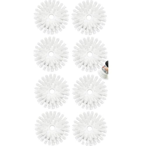 Palm Brush Refills for OXO Soap Dispensing Dish Brush - 8 Pack Cleaning Replacement Brush Head for OXO Palm Brush