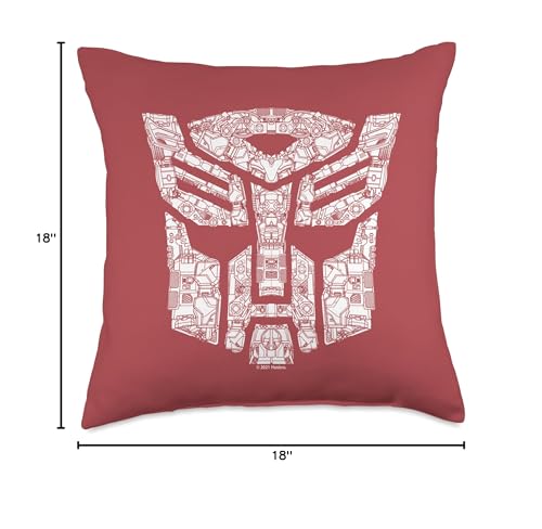 Transformers Detail Autobot Helmet Fill Throw Pillow