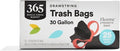 365 by Whole Foods Market - Flextra Strength 30 Gallon Drawstring Trash Bags | 25 Count Pack