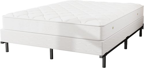 Jetonix Metal Bed Frame - Sturdy Heavy-Duty Platform Bed with 9 Legs Support - Black King Size, Easy Assembly