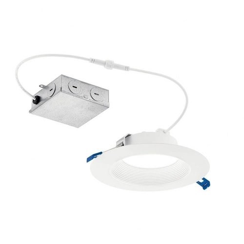 Kichler Direct-to-Ceiling 6 inch Round Recessed 30K LED Downlight in White