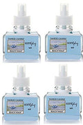 Yankee Candle ScentPlug Refill for Plug in Air Fresheners, Scented Oil Refills, Long Lasting Home Fragrance, Beach Walk (Pack of 4)