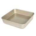 Glad Square Baking Pan Nonstick - Heavy Duty Metal Bakeware for Cakes and Brownies, 9 inches