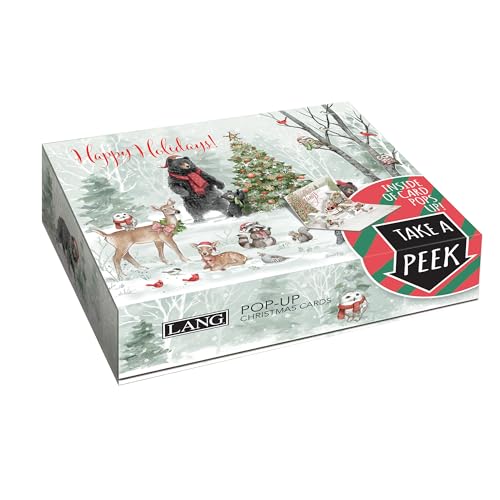 Lang, Woodland Winter by Chad Barrett Pop-up Christmas Cards