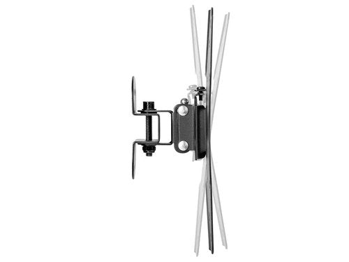 Monoprice Premium Full Motion TV Wall Mount Bracket Low Profile for 23" to 42" TVs up to 55lbs, Max VESA 200x200, Fits Curved Screens, Heavy Duty Works with Concrete and Brick