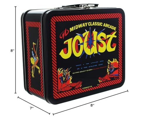 Midway Classic Arcade Tin Lunch Box, Joust