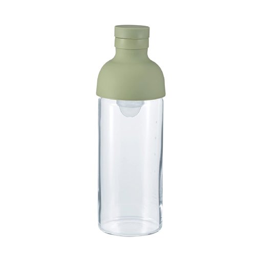 HARIO FIB-30-SG Filter-In Bottle, Practical Capacity, 10.1 fl oz (300 ml), Smoky Green, Made in Japan