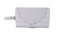Ubbi Portable Baby Wipes Dispenser - On-The-Go Travel Container for Diaper Bags | Reusable Gray Holder