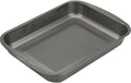 Goodcook Everyday Nonstick Roast Pan - Metal Utensil-Safe & Easy Clean | 11.5x15.5-Inch, Silver