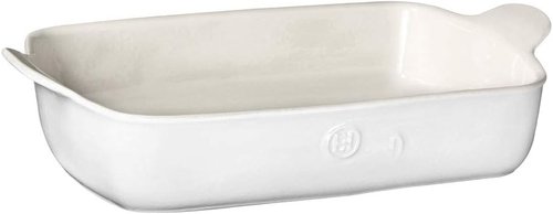Emile Henry Large Rectangular Baker - Modern Classics Collection | 13" x 9" in Sugar Color