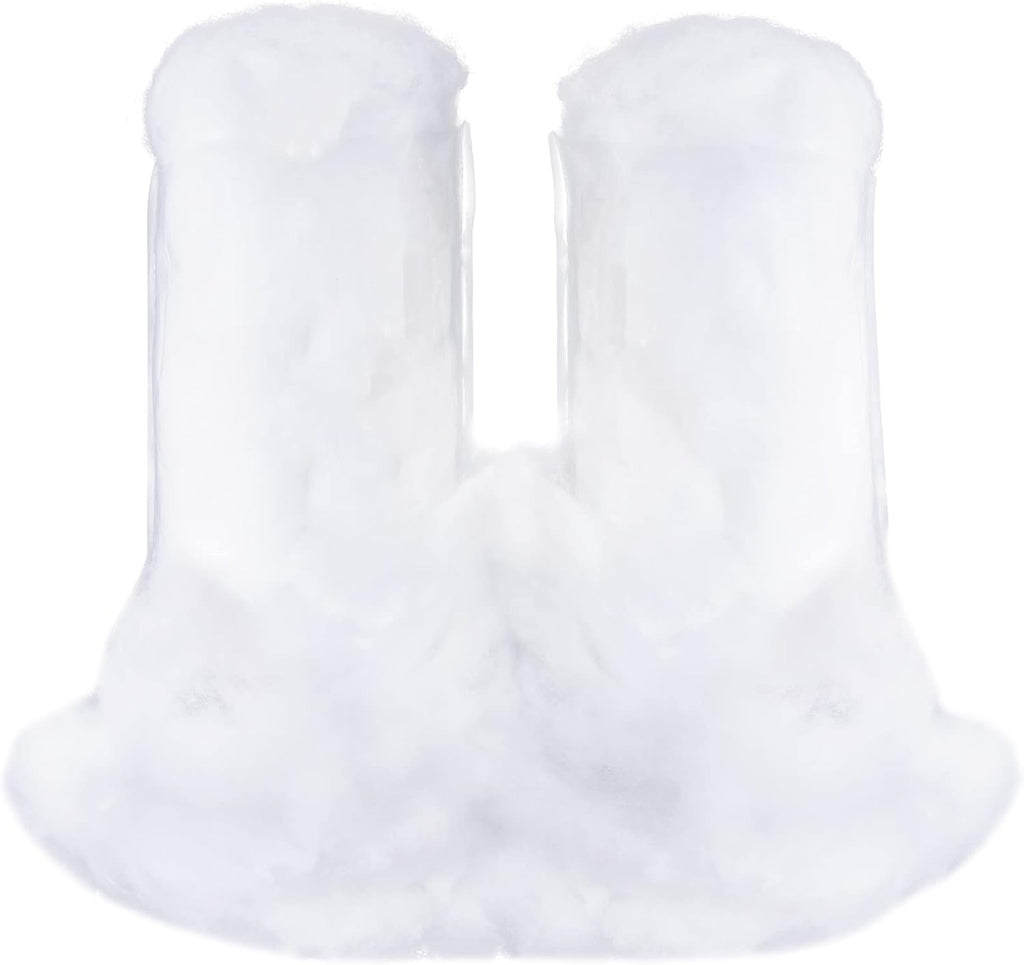 Yolyoo Artificial Snow Blanket - Fluffy Fiber Decoration for Christmas Displays | 200g