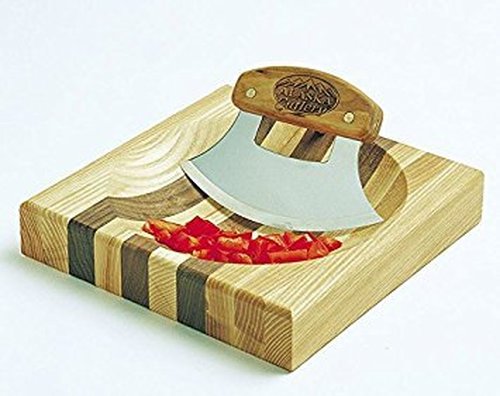 Ulu Factory Ulu Bowl set Birch Handle AK Cutlery